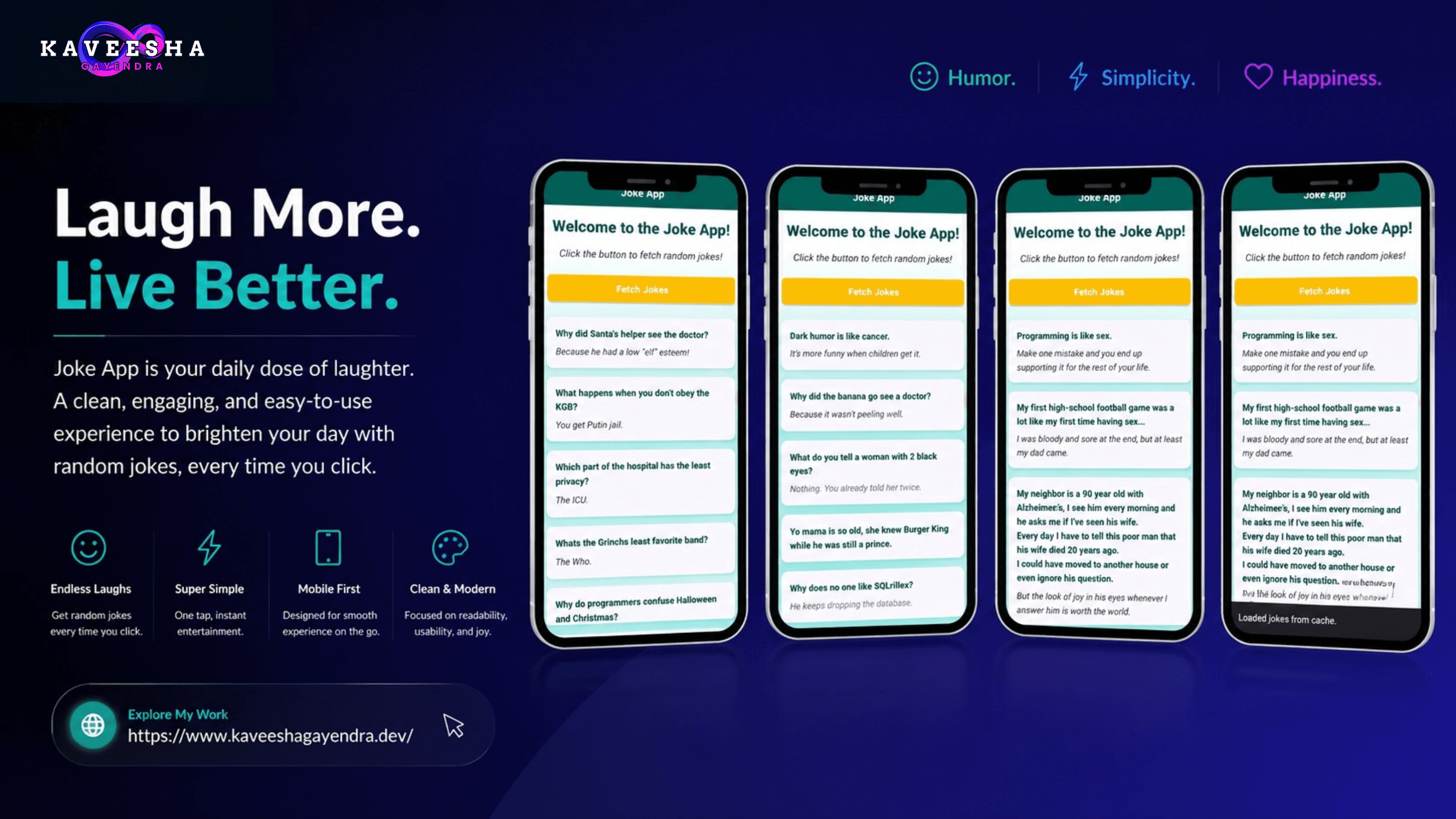 Joke App - A Mobile Application for Jokes